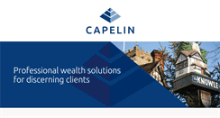 Desktop Screenshot of capelin.co.uk